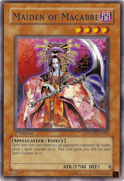 Maiden of Macabre [TDGS-EN084] Rare - for just $0.20! 