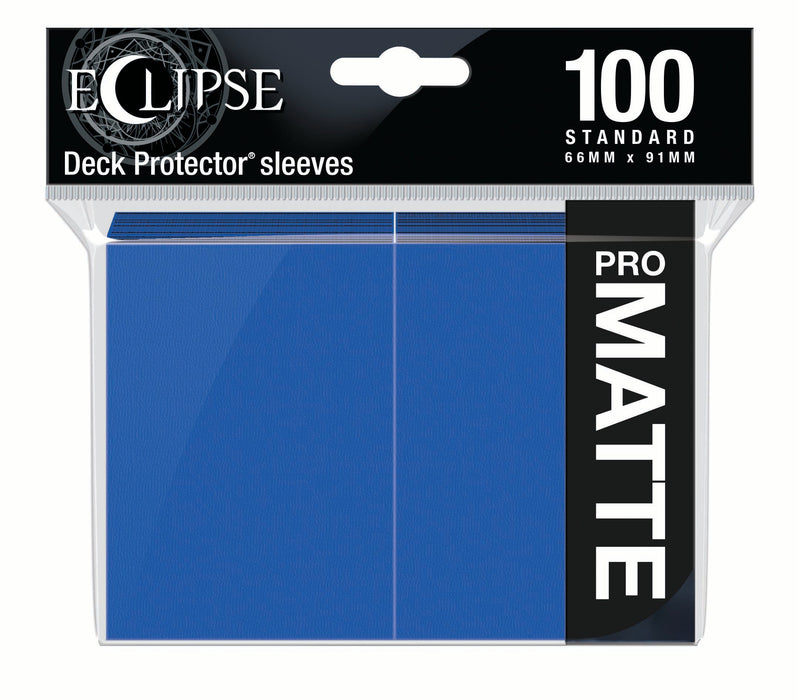 Ultra PRO: Standard 100ct Sleeves - Eclipse Matte (Pacific Blue) - Just $0! Shop now at Retro Gaming of Denver