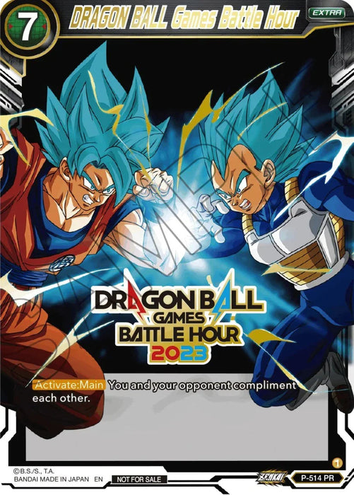 DRAGON BALL Games Battle Hour (Dragon Ball Games Battle Hour 2023 Promo Card Set) (P-514) [Promotion Cards] - for just $16! 