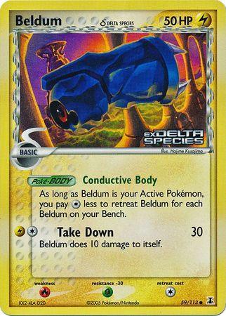 Beldum (59/113) (Delta Species) (Stamped) [EX: Delta Species] - for just $7.15! 