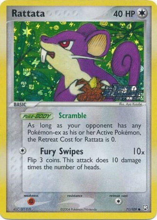 Rattata (71/109) (Stamped) [EX: Team Rocket Returns] - for just $16.85! 
