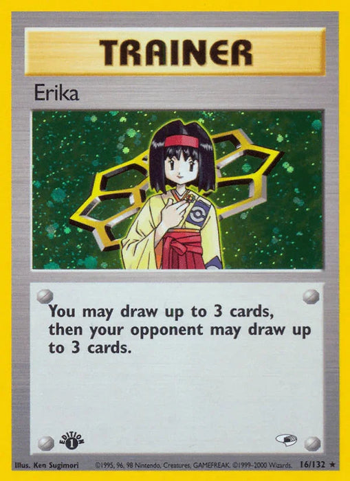 Erika (16/132) [Gym Heroes 1st Edition] - for just $37.80! 