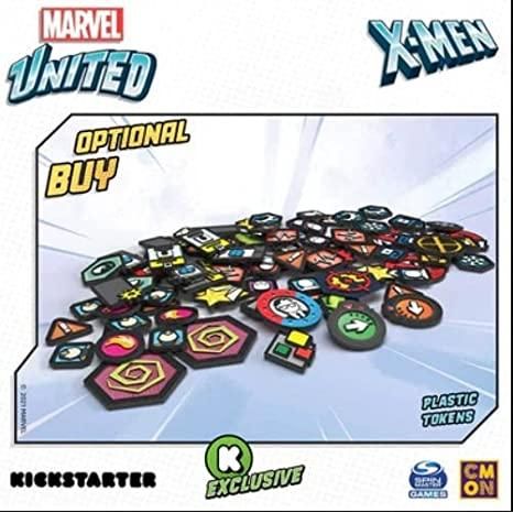 Marvel United: X-Men Plastic Tokens - Kickstarter Exclusive - Just $49.99! Shop now at Retro Gaming of Denver