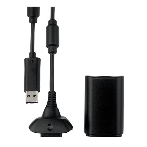 Black Play And Charge Kit (Xbox 360) - for just $0! 