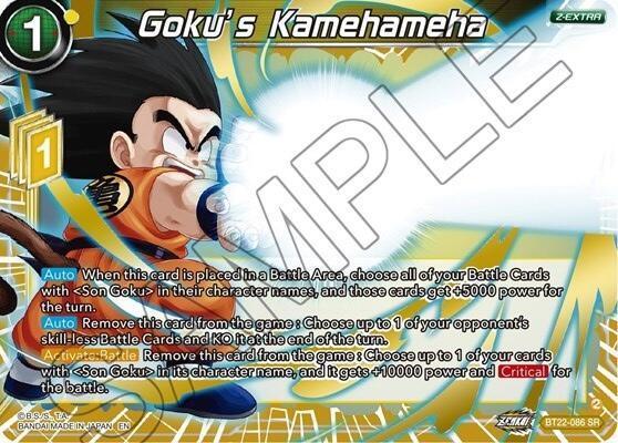 Goku's Kamechameha (BT22-086) [Critical Blow] - for just $0.70! 