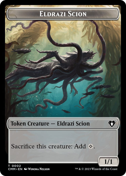 Eldrazi Scion // Phyrexian Beast Double-Sided Token [Commander Masters Tokens] - Just $0.10! Shop now at Retro Gaming of Denver