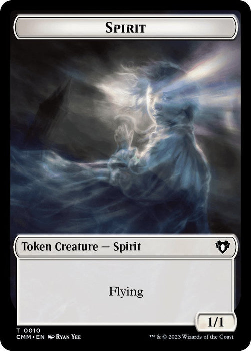 Spirit (0010) // Satyr Double-Sided Token [Commander Masters Tokens] - Just $0.10! Shop now at Retro Gaming of Denver