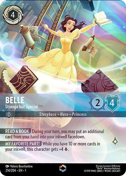 Belle - Strange but Special (Enchanted) (214/204) - The First Chapter Holofoil - for just $56.01! 