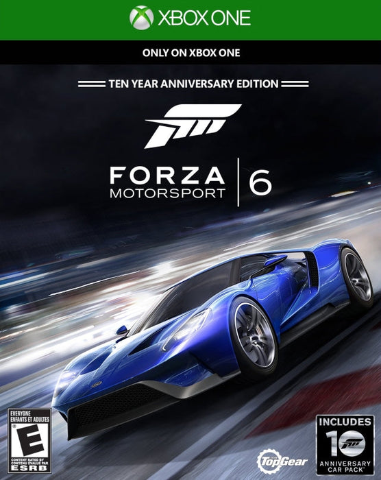 Forza Motorsport 6 Ten Year Anniversary Edition (Xbox One) - for just $0! 