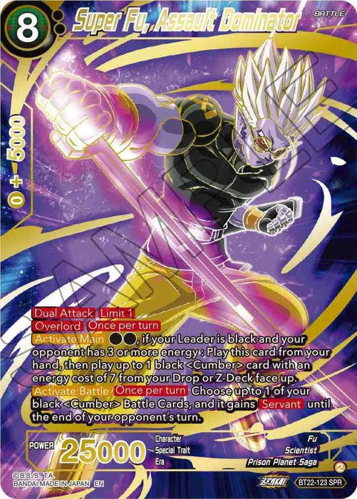 Super Fu, Assault Dominator (SPR) (BT22-123) [Critical Blow] - for just $0.55! 