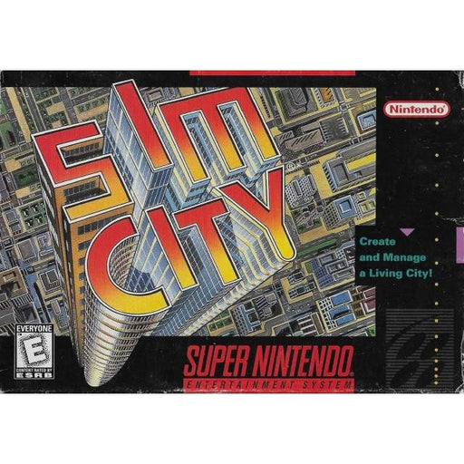 SimCity (Super Nintendo) - Just $0! Shop now at Retro Gaming of Denver