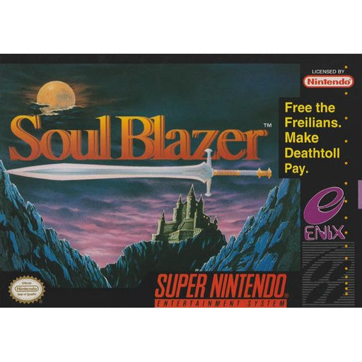 Soul Blazer (Super Nintendo) - Just $0! Shop now at Retro Gaming of Denver