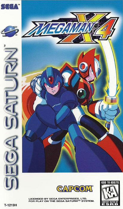 Mega Man X4 (Sega Saturn) - for just $0! 