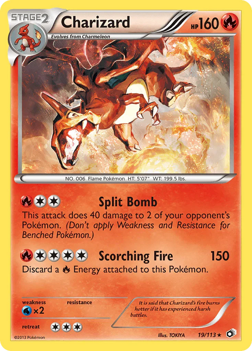 Charizard (19/113) [Black & White: Legendary Treasures] - for just $21.80! 