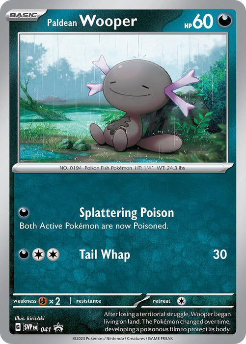Paldean Wooper (041) [Scarlet & Violet: Black Star Promos] - for just $0.30! 