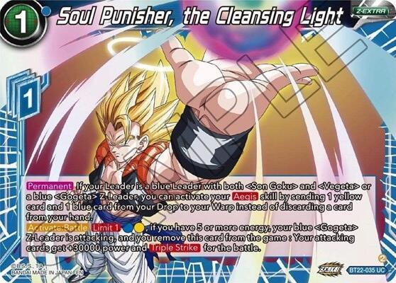 Soul Punisher, the Cleansing Light (BT22-035) [Critical Blow] - for just $0.10! 