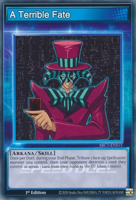 A Terrible Fate [SBC1-ENS15] Common - for just $0.10! 