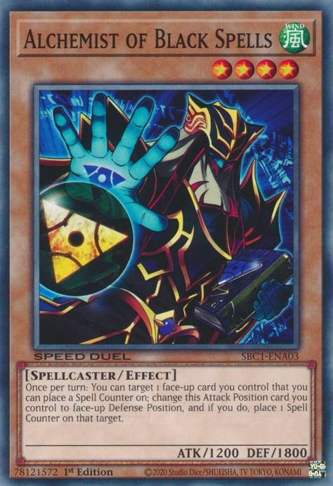 Alchemist of Black Spells [SBC1-ENA03] Common - for just $0.15! 