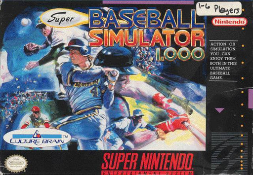 Super Baseball Simulator 1.000 (Super Nintendo) - for just $0! 