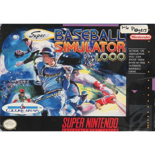 Baseball Simulator 1000 (Super Nintendo) - Just $0! Shop now at Retro Gaming of Denver