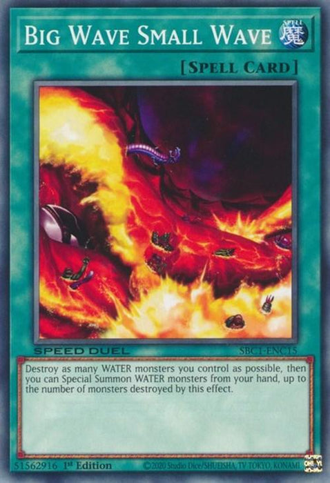 Big Wave Small Wave [SBC1-ENC15] Common - for just $0.10! 