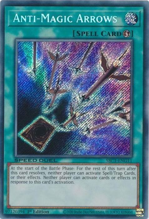 Anti-Magic Arrows [SBC1-ENG11] Secret Rare - for just $2.15! 