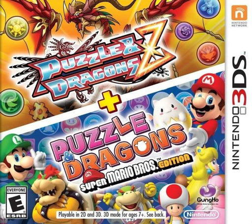 Puzzle & Dragons Z + Puzzle & Dragons: Super Mario Bros. Edition (Nintendo 3DS) - for just $0! 