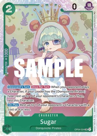 Sugar (OP04-024) - Kingdoms of Intrigue Foil - for just $0.23! 
