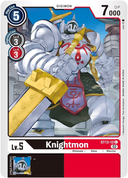 Knightmon [ST13-12] [Starter Deck: Ragnaloardmon] - Just $0.09! Shop now at Retro Gaming of Denver