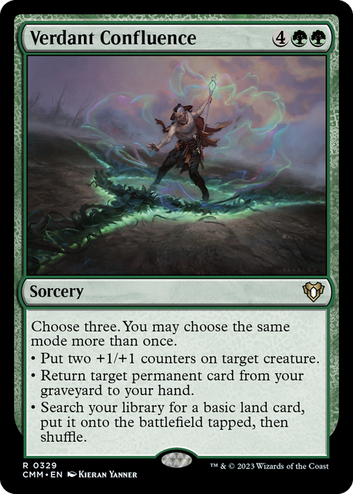 Verdant Confluence (CMM-329) - Commander Masters - for just $0.08! 