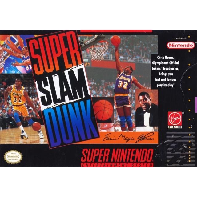 Magic Johnson's Super Slam Dunk (Super Nintendo) - Just $0! Shop now at Retro Gaming of Denver