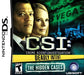 CSI: Crime Scene Investigation: Deadly Intent Hidden Cases (Nintendo DS) - for just $0! 