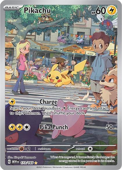 Pikachu (173/165) [Scarlet & Violet: 151] - for just $34.25! 