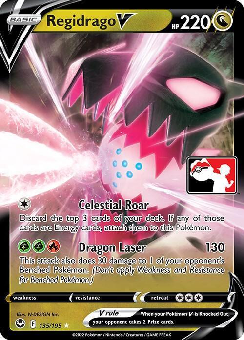 Regidrago V (135/195) [Prize Pack Series Three] - for just $0.60! 