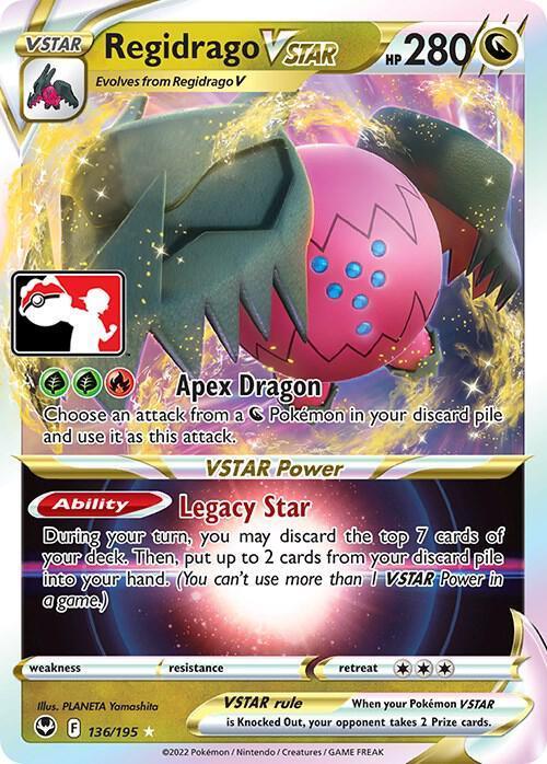 Regidrago VSTAR (136/195) [Prize Pack Series Three] - for just $1.10! 