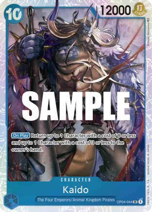 Kaido (OP04-044) - Kingdoms of Intrigue Foil - for just $0.15! 