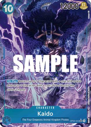 Kaido (Alternate Art) (OP04-044) - Kingdoms of Intrigue Foil - for just $3.58! 