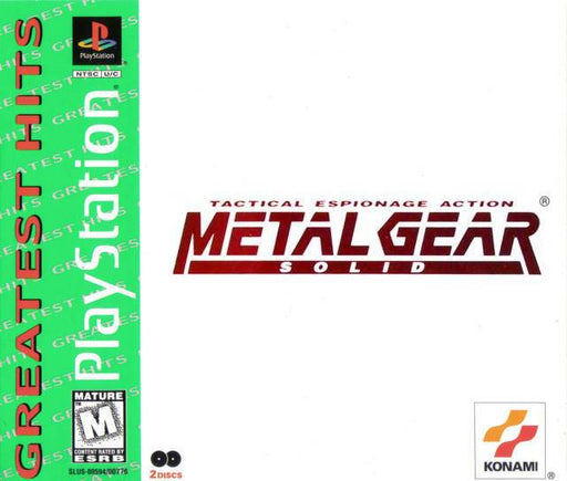 Metal Gear Solid (Greatest Hits) (Playstation) - for just $0! 