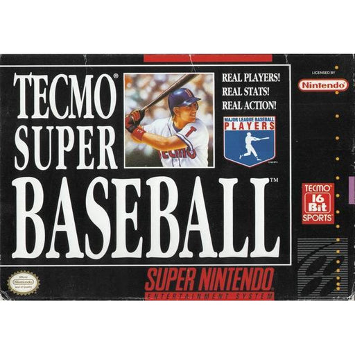 Tecmo Super Baseball (Super Nintendo) - Premium Video Games - Just $0! Shop now at Retro Gaming of Denver