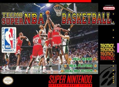 Tecmo Super NBA Basketball With Box (Super Nintendo) - for just $0! 