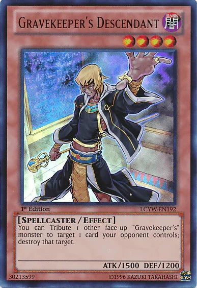 Gravekeeper's Descendant [LCYW-EN192] Ultra Rare - for just $1.90! 