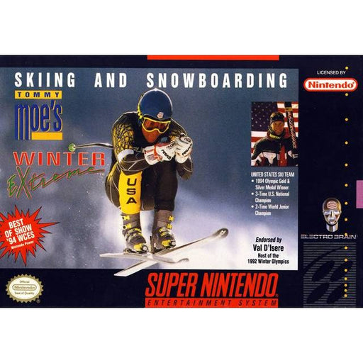 Skiing & Snowboarding: Tommy Moe's Winter Extreme (Super Nintendo) - Just $0! Shop now at Retro Gaming of Denver