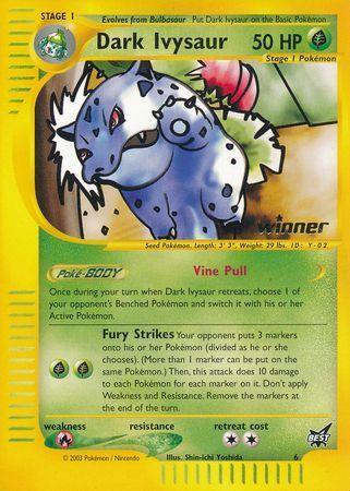 Dark Ivysaur (6) (Winner) [Best of Promos] - for just $40.15! 