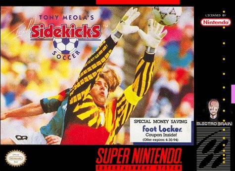 Tony Meola's Sidekicks Soccer (Super Nintendo) - for just $0! 