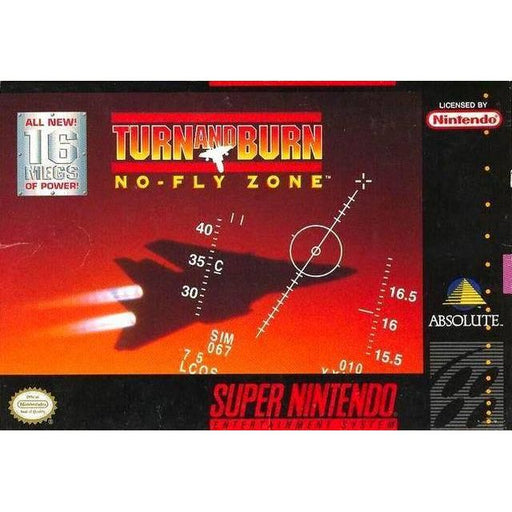 Turn and Burn No Fly Zone (Super Nintendo) - Premium Video Games - Just $0! Shop now at Retro Gaming of Denver