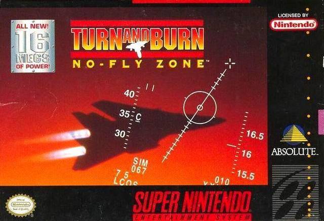 Turn and Burn No Fly Zone (Super Nintendo) - for just $0! 