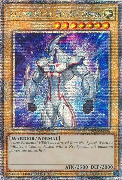 Elemental HERO Neos [TN23-EN006] Quarter Century Secret Rare - for just $1.20! 