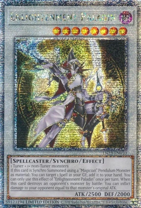 Enlightenment Paladin [TN23-EN010] Quarter Century Secret Rare - for just $0.35! 