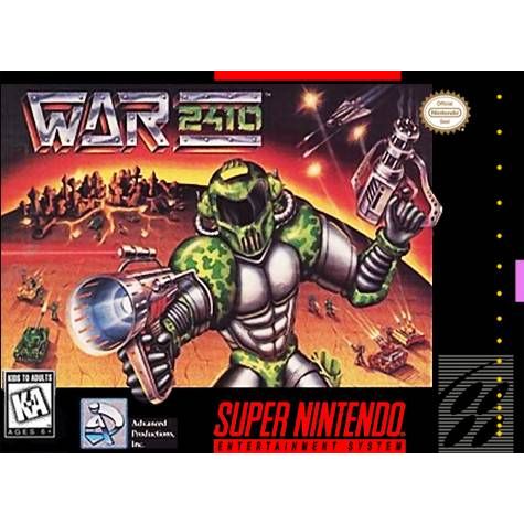 War 2410 (Super Nintendo) - Premium Video Games - Just $0! Shop now at Retro Gaming of Denver