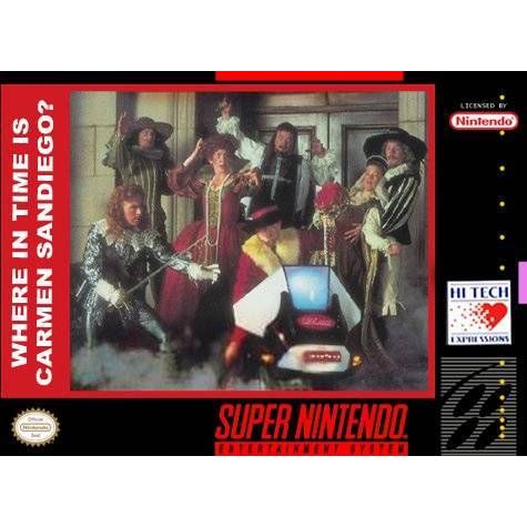 Where in Time is Carmen Sandiego (Super Nintendo) - Premium Video Games - Just $0! Shop now at Retro Gaming of Denver